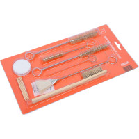 Набор для чистки краскопультов 12 предметов RoxelPro 499246