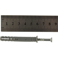 Дюбель-гвоздь Госкреп 8х60 потай,ПП, 20 шт. 4-0012600