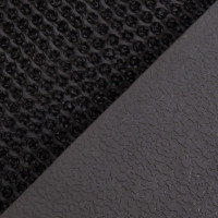 Коврик SUNSTEP резиновый, 40х60 см, Травка, чёрный 38-035