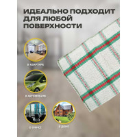 Тряпка для пола Apex Шотландка 60х40 см 15081-A