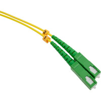Оптический патч-корд TopLAN дуплексный, SM 9/125, 50 м, DPC-TOP-652-LC/U-SC/A-50