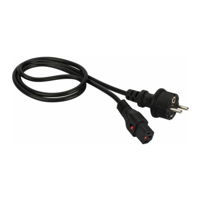 Шнур питания LANMASTER LAN-PP13L/SH-1.0-BK