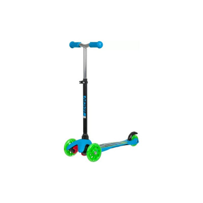 Детский самокат-кикборд NOVATRACK Disco-kids Basic 120H.DISCOKIDS.SGBL20