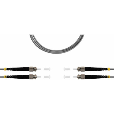 Дуплексный оптический патч-корд TopLan DPC-TOP-OM1-ST/P-ST/P-3.0