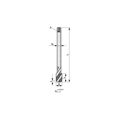 Машинный метчик Bucovice Tools 196160