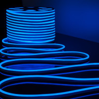Гибкий неон Elektrostandard LS001 2835 односторонний, синий, 50 м, 120 LED ламп a040594