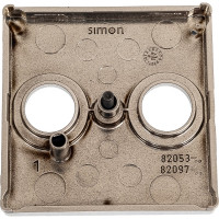 Накладка на розетку Simon, R-TV+SAT, S82, S82N, шампань 82053-34