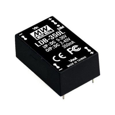 LED-драйвер Mean Well, LDB-350L DC-DC повышающий/понижающий вход 9-36В DC Т02276517
