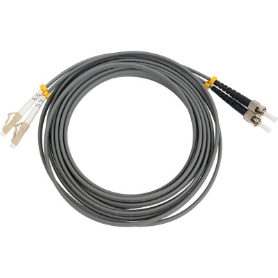 Оптический патч-корд TopLAN, дуплексный, LC/PC-ST/PC, MM 62.5/125, 5.0 м DPC-TOP-OM1-LC/P-ST/P-5.0