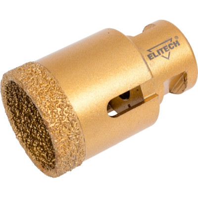 Коронка алмазная (38 мм; М14) ELITECH 1820.122100