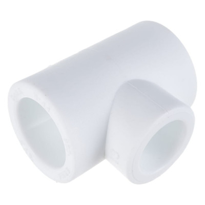 Тройник RTP переходной PN25 D25х20х25 мм, серый 11007