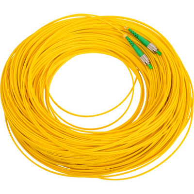 Оптический патч-корд TopLAN, дуплексный, FC/APC-LC/UPC, SM 9/125, 100 м, DPC-TOP-652-FC/A-LC/U-100