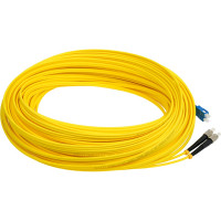 Оптический патч-корд TopLAN дуплексный, SM 9/125, 50 м, DPC-TOP-652-FC/U-SC/U-50