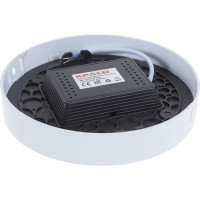 Светодиодный светильник KRASO белый корпус ЖКХ 18Вт круглый корпус 6000К 1700Лм IP20 HPNL-R18