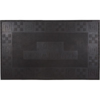 Резиновый коврик SUNSTEP Добро пожаловать 45х75 см, черный 31-075