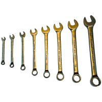 Комбинированные ключи SKRAB 6-22мм 8шт. CrV King Roy 44041