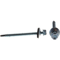 Кровельный саморез Стройметиз 5,5х64 цинк уп. 140 шт. бокс 2070278