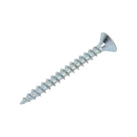 Универсальный саморез Стройметиз 4,0х35 белый цинк уп. 16 шт. европодвес 2150661