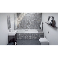 Ванна BLB ATLANTICA HG стальная, 180x80 см, белая, 3.5 мм, без отверстия для ручек B80J 00023412