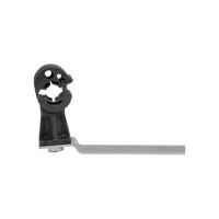 Держатель под черепицу EKF с крючком с пластиковым фиксатором L=330мм CZ PROxima lp-d2214-cz