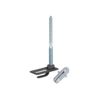 Фасадный держатель EKF с крючком, L=160мм, HZ PROxima lp-31616