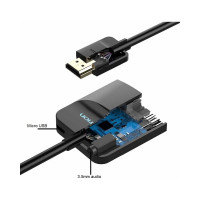 Мультимедиа конвертер VENTION HDMI VGA + аудио ACHBB
