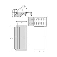 Встраиваемая ручка KIPP K1306.11057