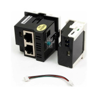 Конвертер LANMASTER RJ45-HDMI формата Mosaic, 45x45мм + 22.5х45мм, белые LAN-SIP-23HDMI/RX-WH