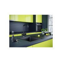 Смеситель для кухни Paulmark LOGAS антрацит полностью Lo213021-401TB