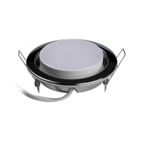 Встраиваемый точечный светильник Jazzway PGX53 10639.6 хром глянцевый 106х39мм 1016768