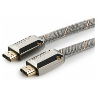 Кабель Cablexpert HDMI 4.5 м v2.0 M/M плоский позол.разъемы металлический корпус CC-P-HDMI04-4.5M