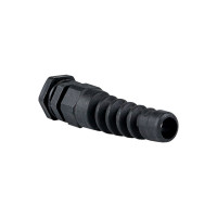 Сальник EKF PG9 IP54 с гибким отводом, d отверстия 15мм, d проводника 4-8мм EKF plc-pg-9-g
