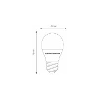 Светодиодная лампа Elektrostandard BLE2730 Mini Classic LED 7W 3300K E27 матовое стекло a048624