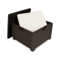 Ящик для подушек B:rattan для мебели, коричневый 9031.3