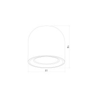 Накладной светильник Elektrostandard DLN116 GU10 белый a050672
