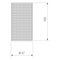 Накладной светильник Elektrostandard GU10 черный DLN112 a048145