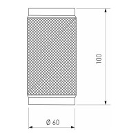 Накладной светильник Elektrostandard GU10 серебро DLN109 a047742