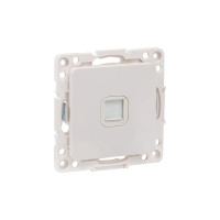 Механизм 1-местной розетки EKF PROxima Стокгольм, Phone, белый EYT01-034-10