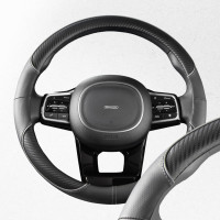 Оплетка SKYWAY Combo-12 M Черно/серая экокожа S01102474