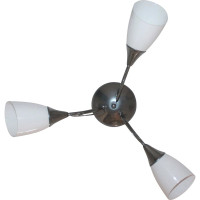 Светильник ЭЛЕТЕХ Веста 131 хром плафон П0475 НПБ 01-3х60-175 Е27 ИУ 1005404463