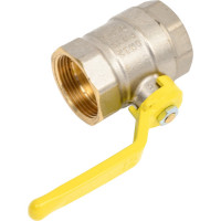 Шаровой кран LD Pride латунь никель, газ Ду32 Ру25 ВР 007-8026