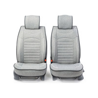 Каркас накидки на переднее сиденье CarPerformance 2 шт., гобелен CUS-2082 L.GY