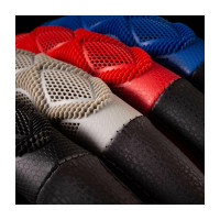 Оплётка руля CarPerformance экокожа, чёрный/синий, S CP-2041 BK/BL