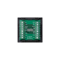 Плата с разъёмом VGA Simon, D-sub, 15 pin, К45, винтовой зажим, мама, графит K100B-14