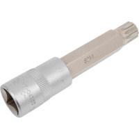 Головка торцовая с битой SPLINE (М14; 100 мм; 1/2") YATO YT-04355