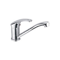 Смеситель для кухни FRAP F4536-2 короткий излив, гайка 513301