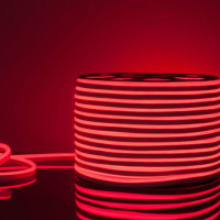 Гибкий неон Elektrostandard LS001 2835 односторонний, красный, 50 м, 120 LED ламп a040595