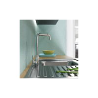 Смеситель для кухни mixline высокий излив, боковая ручка 40k ML13-032 530481