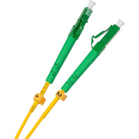 Оптический патч-корд TopLAN, дуплексный, LC/APC-LC/UPC, SM 9/125, 0,5 м, DPC-TOP-652-LC/A-LC/U-0.5