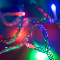 Светодиодная гирлянда Ardecoled ARD-STRING-HOME-5000-CLEAR-50LED-LIVE RGB 230V, 3.5W 025763
